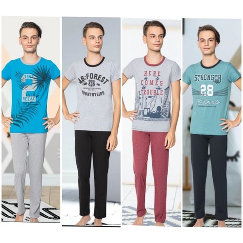 Herren pyjama schlafanzug - pyjama,