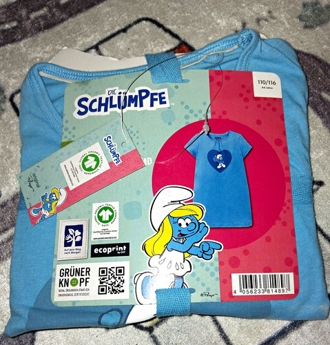 Die schlümpfe kinder kurzarm - kinder,